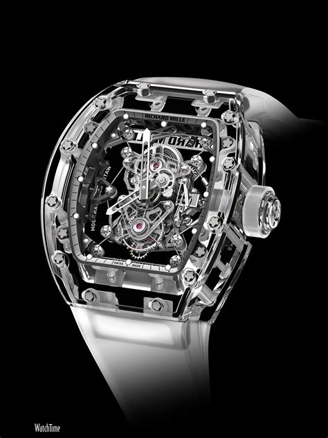 richard mille flying tourbillon|transparent Richard Mille.